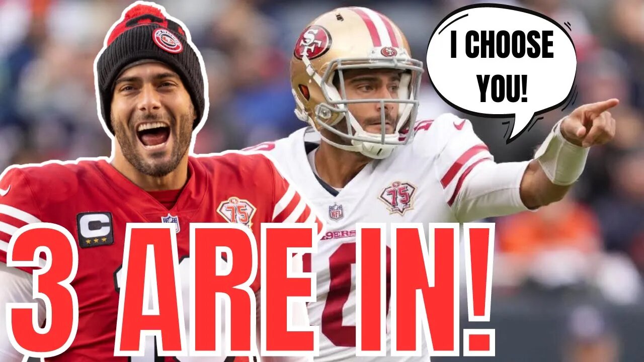 Jimmy Garoppolo's Market EMERGES! Raiders, Panthers, & Texans "IN" on Jimmy G?!