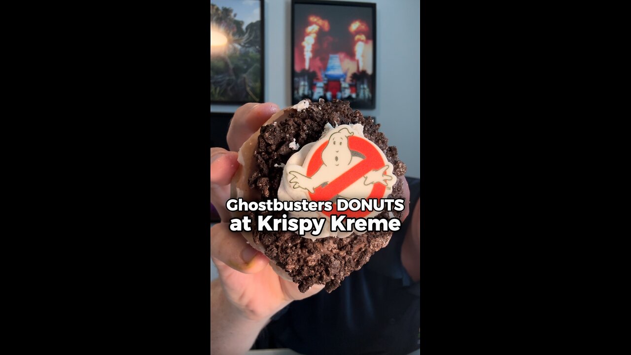 Ghostbusters DONUTS at Krispy Kreme