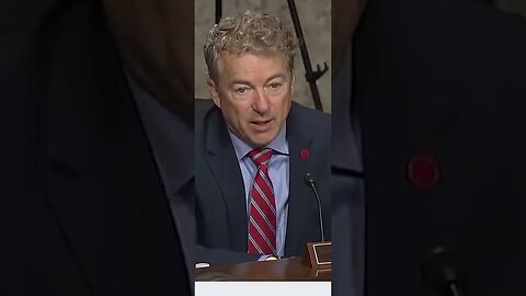 Senator Rand Paul is a Savage #shorts