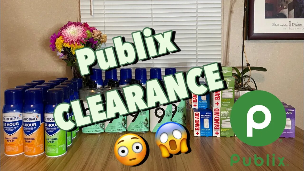 NEW Clearance at Publix - Round 2! #couponingwithdee #publix