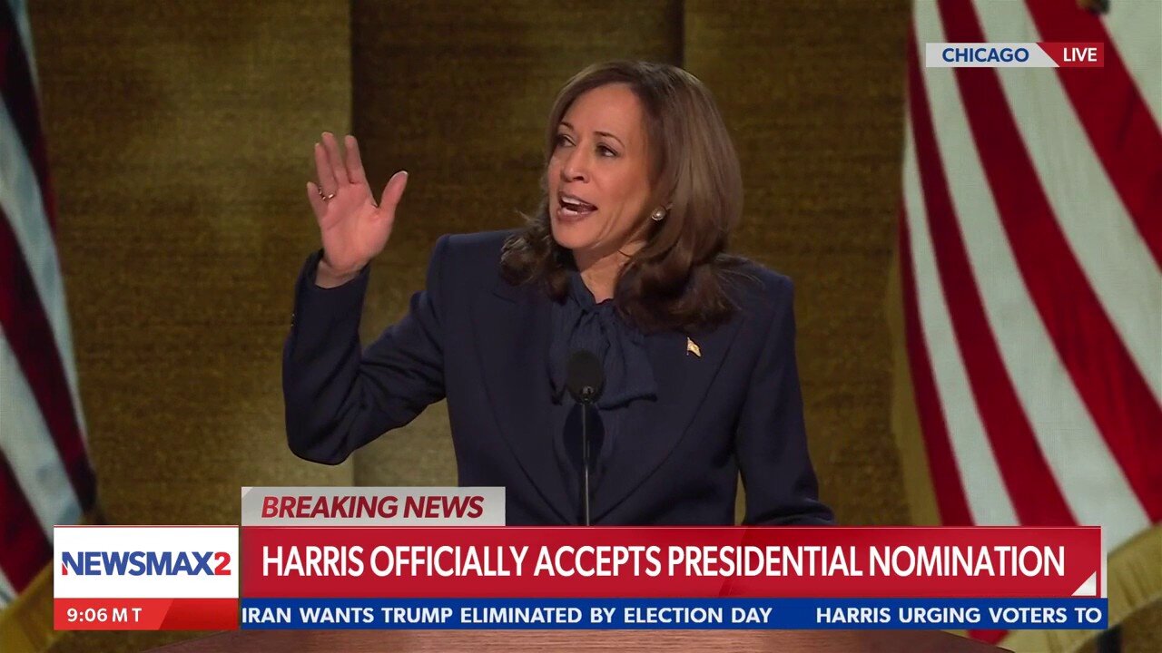 Kamala Harris accepts the Democrats' nomination for President | DNC 2024