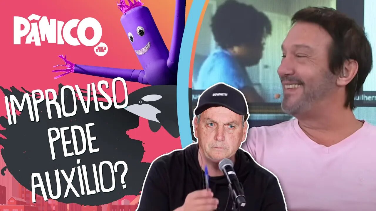 MORGADO VAI DE BOLSONARO GORDÃO A HUMORISTA QUE PEGA PILHA POR EMÍLIO?