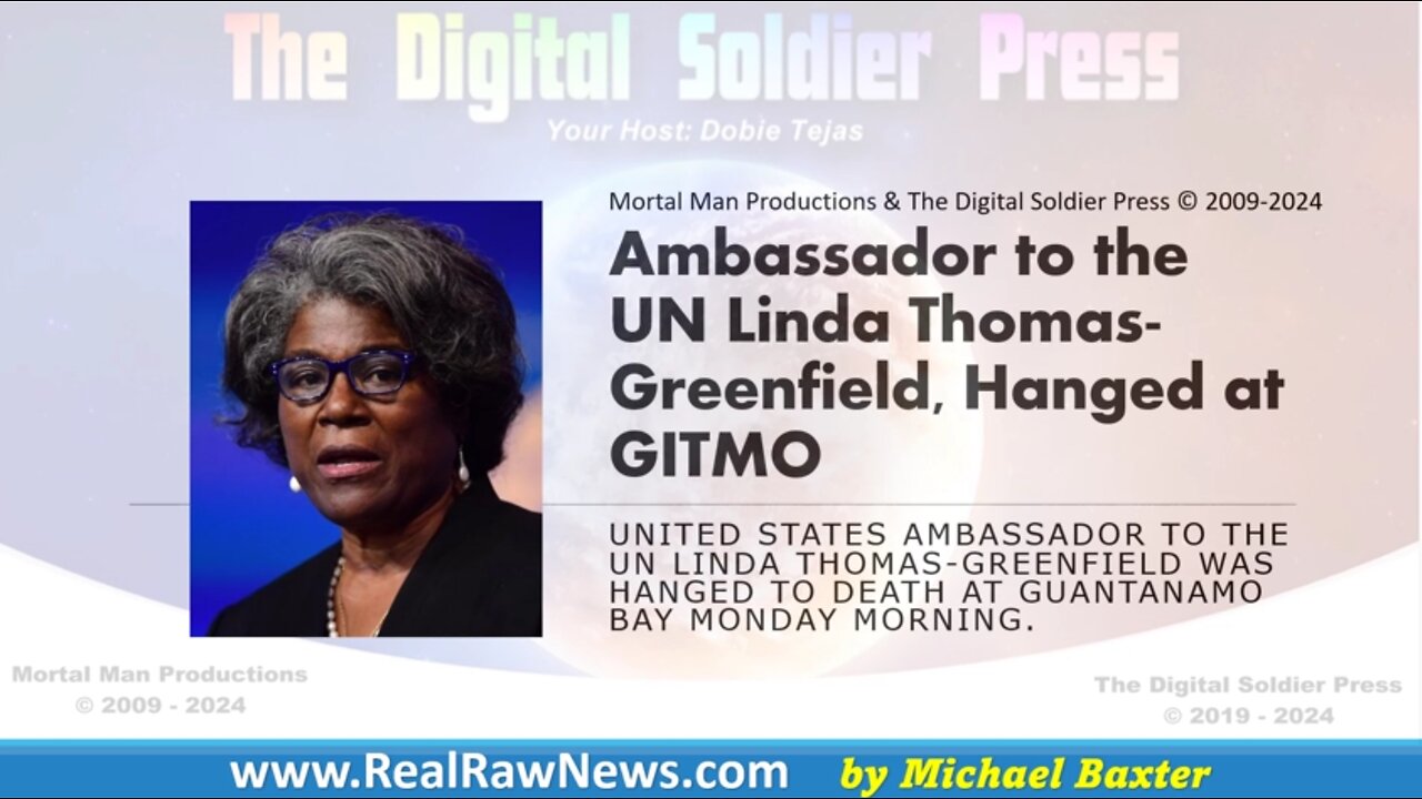 US Ambassador to the UN, Linda Thomas-Greenfield, Hanged at GITMO