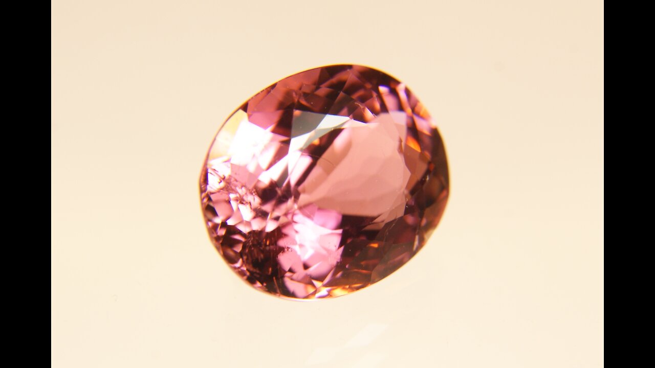 Stunning Natural Hot Pink Tourmaline Oval