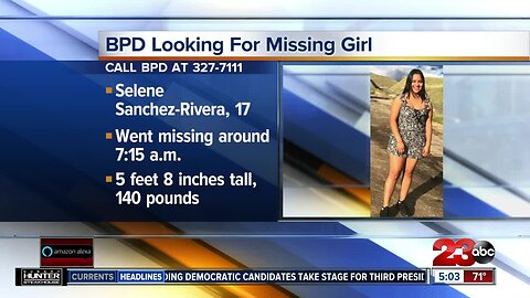 Bakersfield Police searching for missing juvenile last seen Wednesday