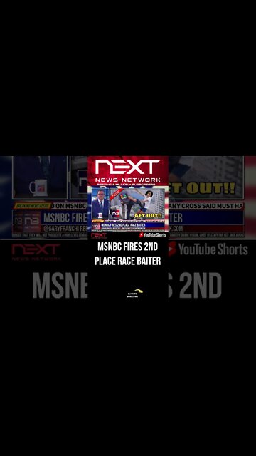MSNBC FIRES 2nd Place Race Baiter #shorts