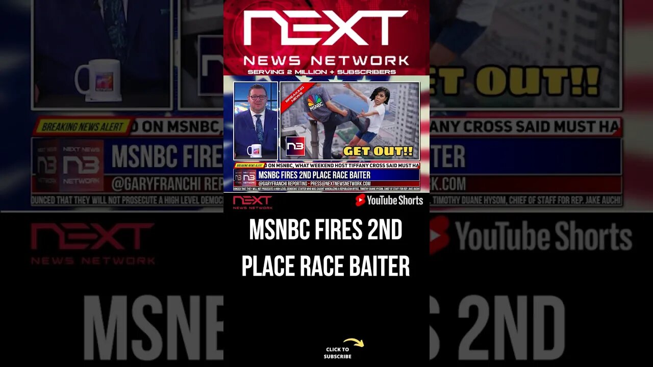 MSNBC FIRES 2nd Place Race Baiter #shorts