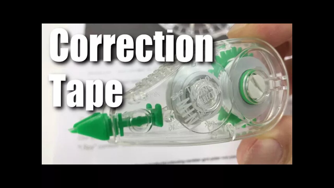 Tombow MONO Mini Correction Tape Review