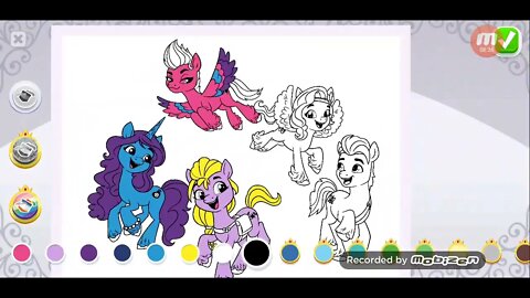 G5 Negative Universe Pony Painting / Princess Luna Frozen Zone lvls 8 & 9 complete!