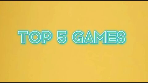 TOP 5 GAMES #shorts#viral#rumble