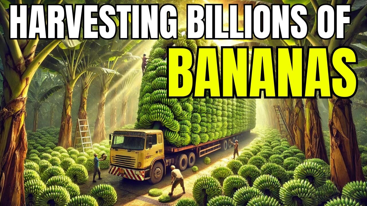 How They Harvested and Processed Billions of Bananas – You Won't Believe What Happens Next