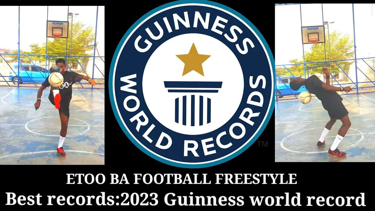 football freestyle skills 2023 Guinness world record