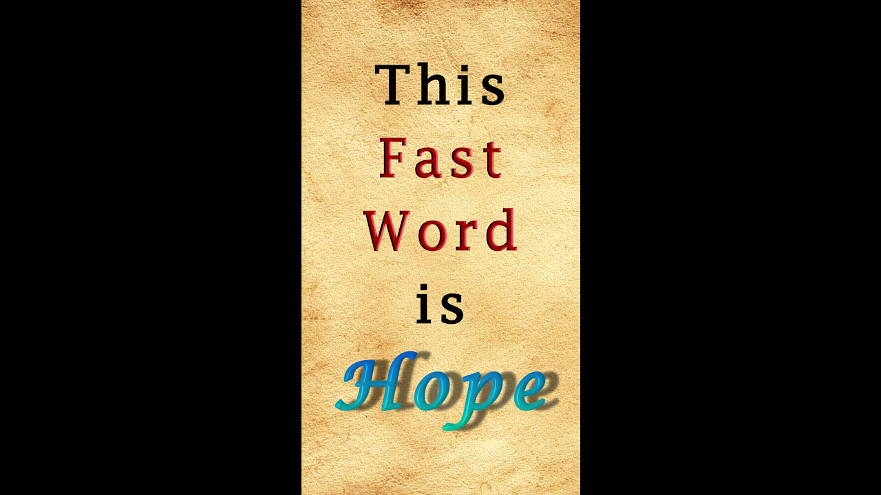 Fast Word - Hope