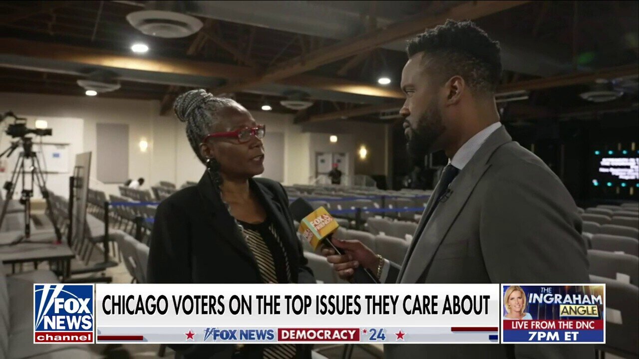 Lawrence Jones Talks With Chicago Voters About Issues That Matter To Them Ahead Of The DNC