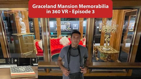 Graceland Mansion Elvis Presley Memorabilia Virtual Experience || 360 VR Video || Episode - 3