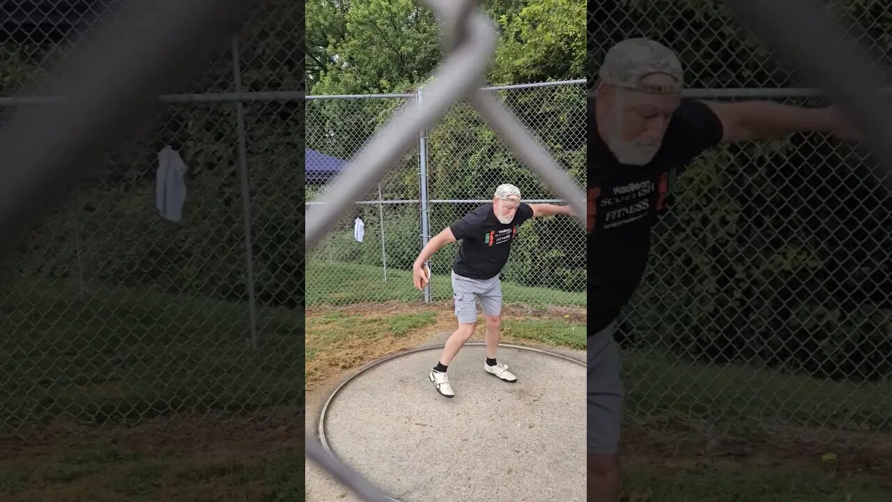 Discus 2nd Throw Senior Olympics