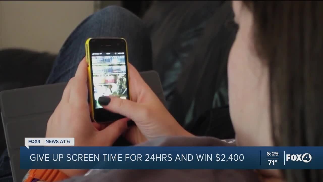 Company offering $2,400 to stay of devices for 24 hours