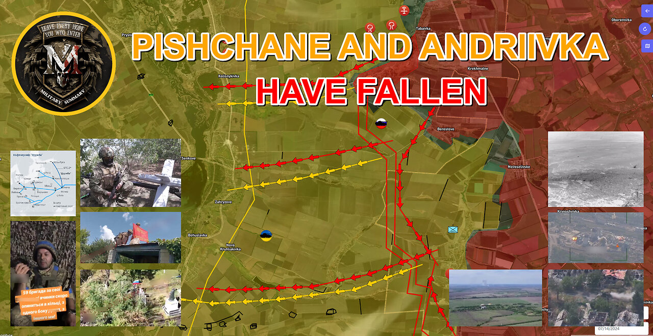 The Heat🔥Russians Control 90% Of Krasnohorivka💥Kupiansk Breakthrough⚠️Military Summary For 2024.7.20