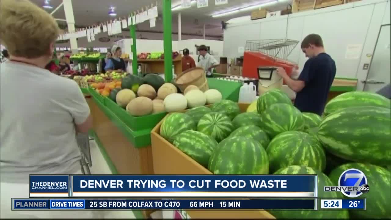 Denver trying to cut food waste