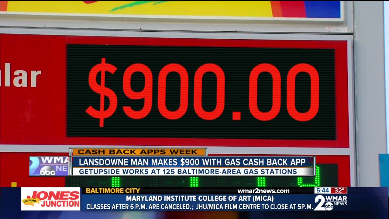 Lansdowne man earns $900 using gas cash back app