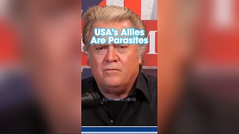 Steve Bannon: Our Allies Do Nothing For America, We Do Everything For Them - 10/24/23