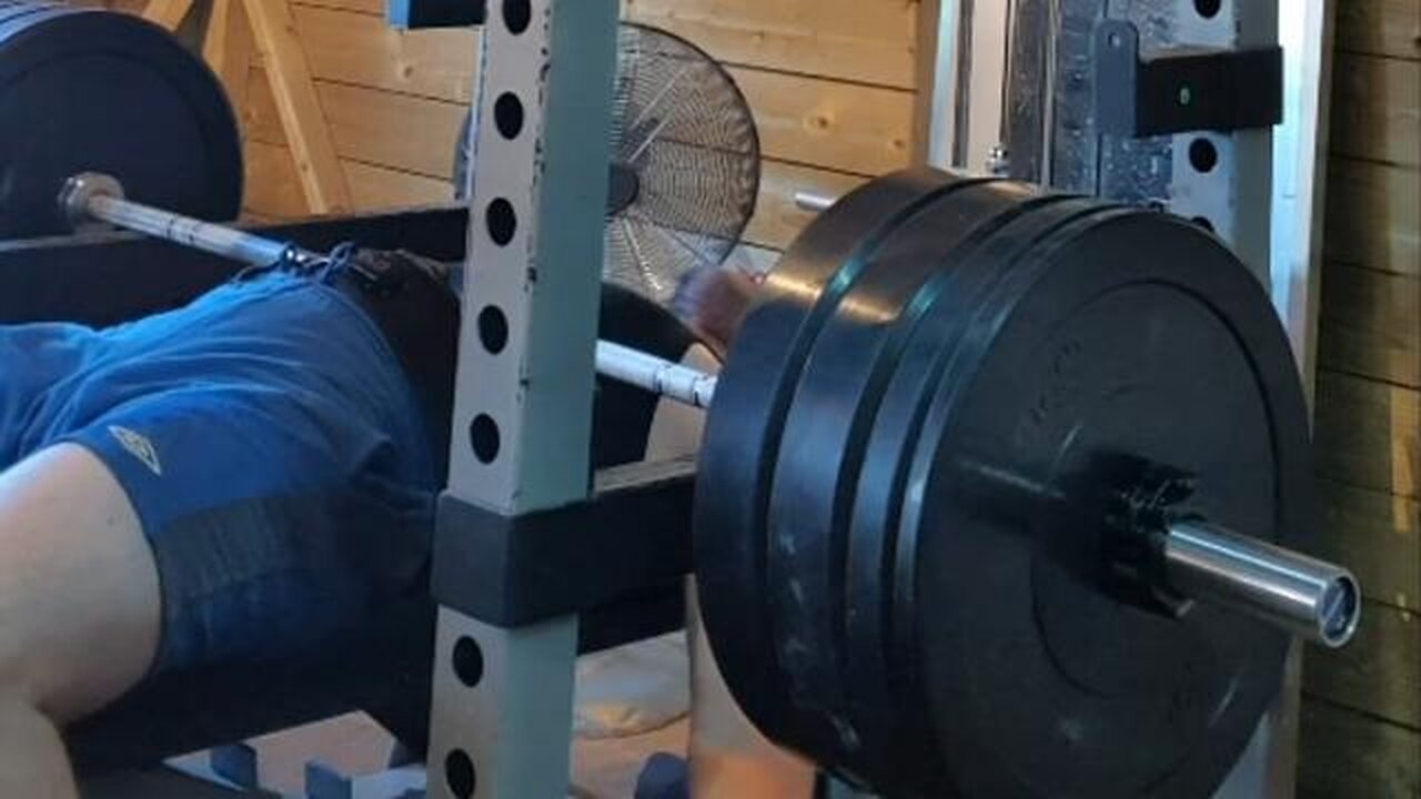 130 Kgs Paused Bench Press FAIL.