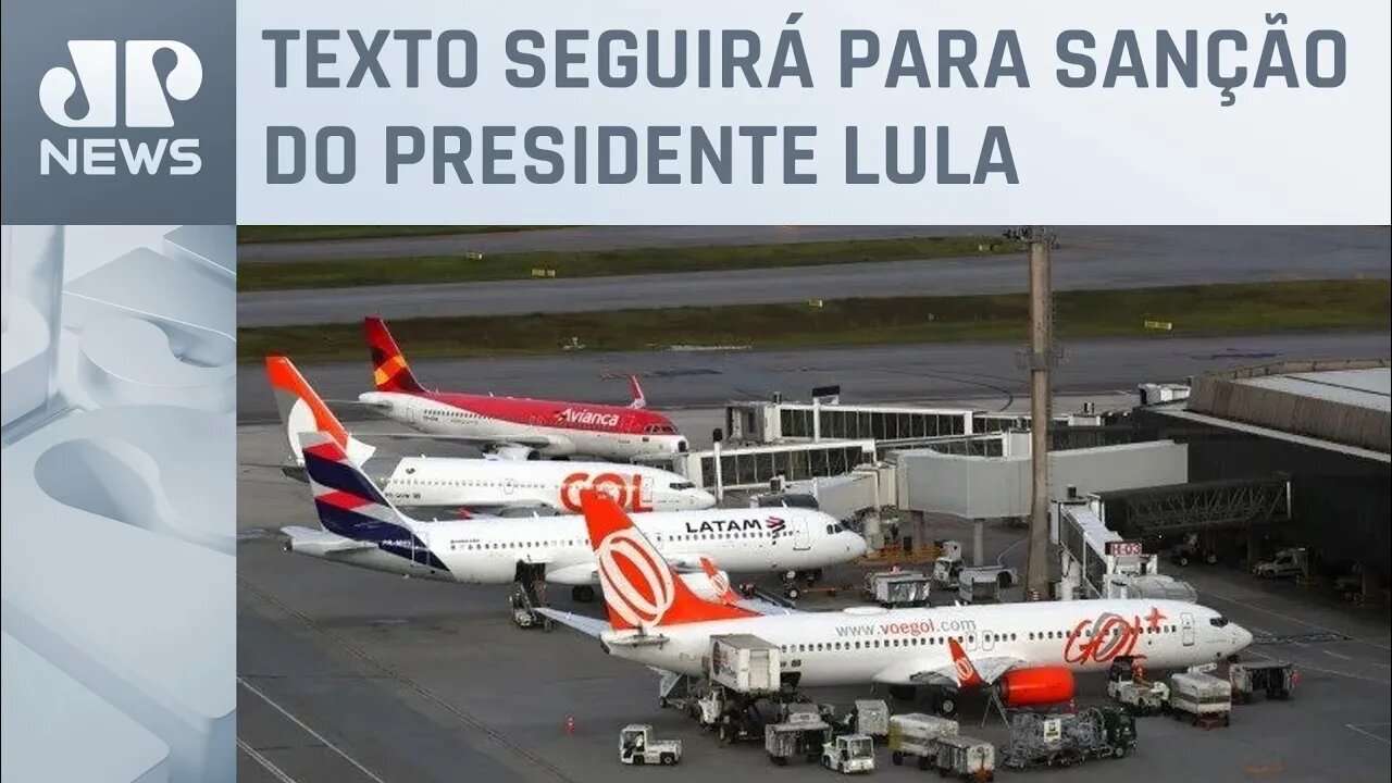 Senado aprova medida que isenta companhias aéreas de PIS/Cofins até 2026