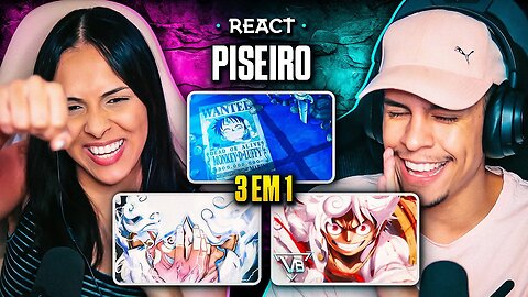 3 EM 1: GEEDIX + VITCH BEATS - Piseiro Estica e Vai & Quinto Rodeio (Gear 5) | [React em Casal] 🔥