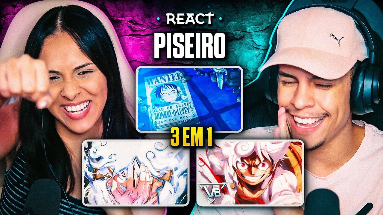 3 EM 1: GEEDIX + VITCH BEATS - Piseiro Estica e Vai & Quinto Rodeio (Gear 5) | [React em Casal] 🔥