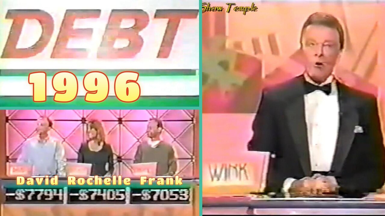 Wink Martindale | Debt Game Show (1996) | David Rochelle Frank | Full Episode