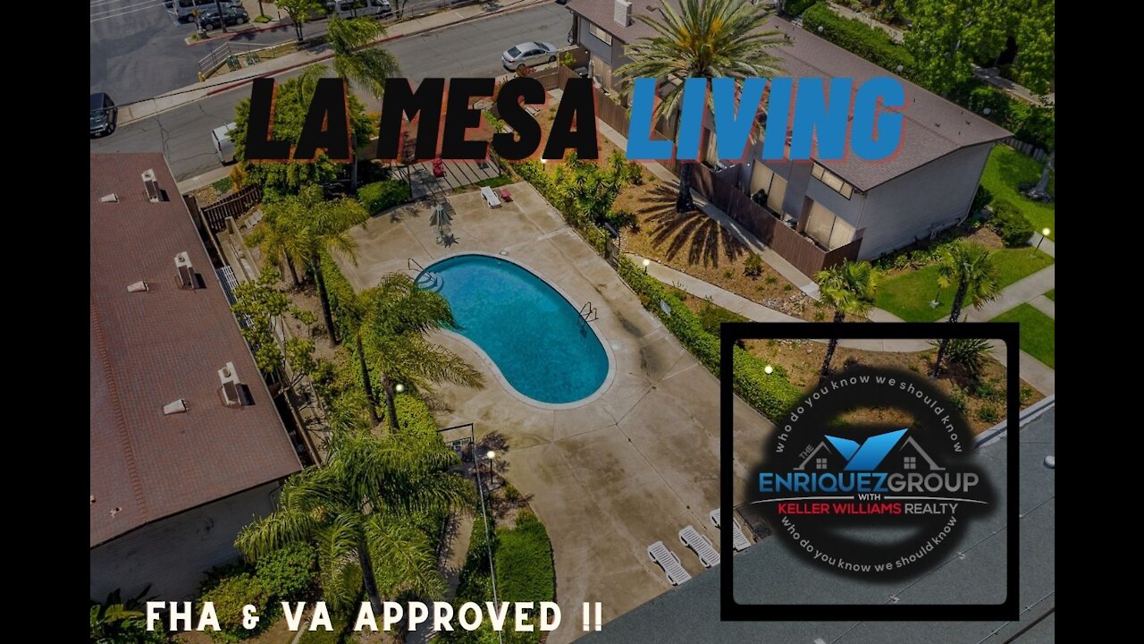 La Mesa Living!! Townhome VA and FHA approved! #SanDiego #Home