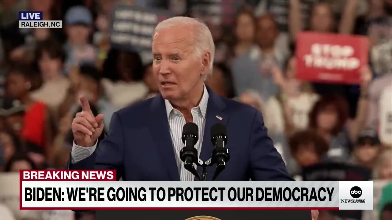 Joe Biden goes on the attack against Project 2025 and The Supreme Court, calling for "reforms"