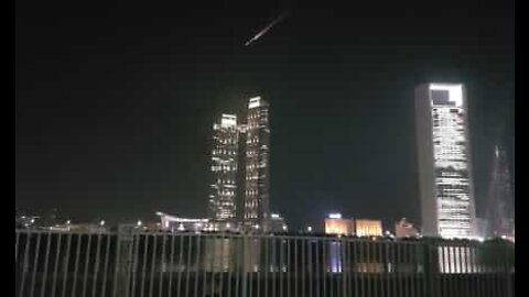 アラブ首長国連邦で不思議なUFOが目撃された