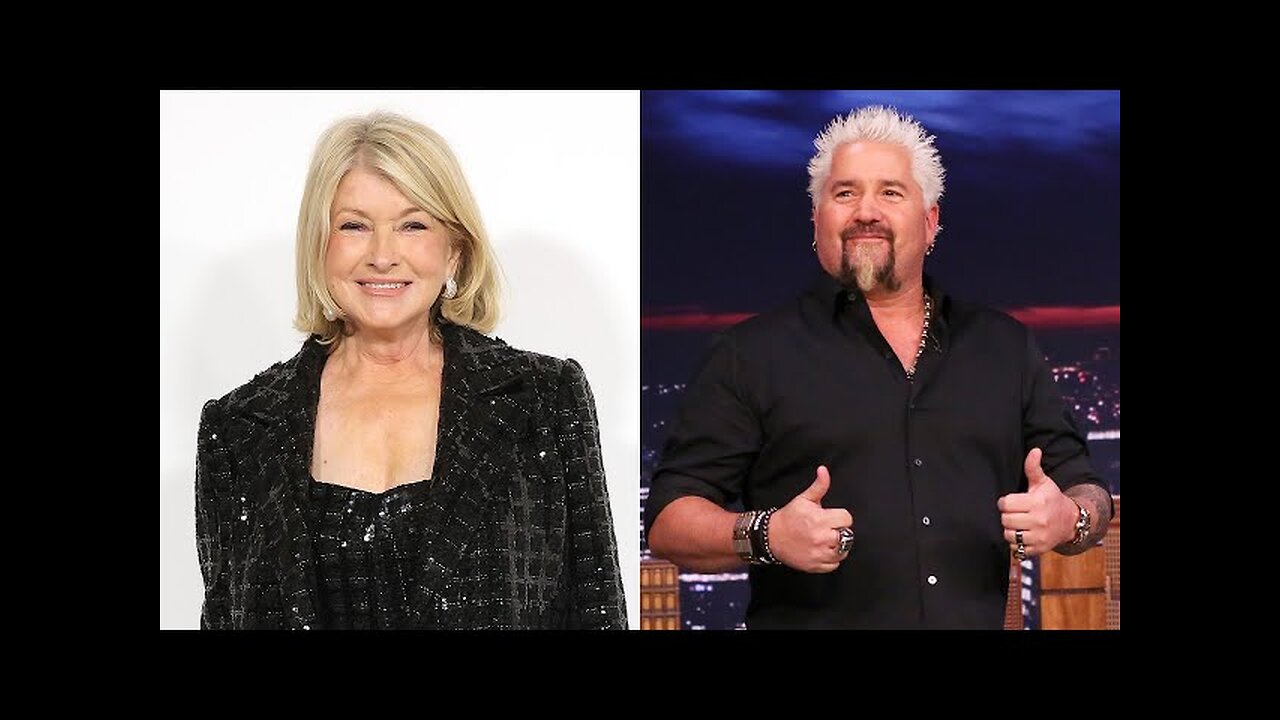 Martha Stewart & Guy Fieri: Battle of the Thirst Traps!