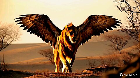 Lion bird