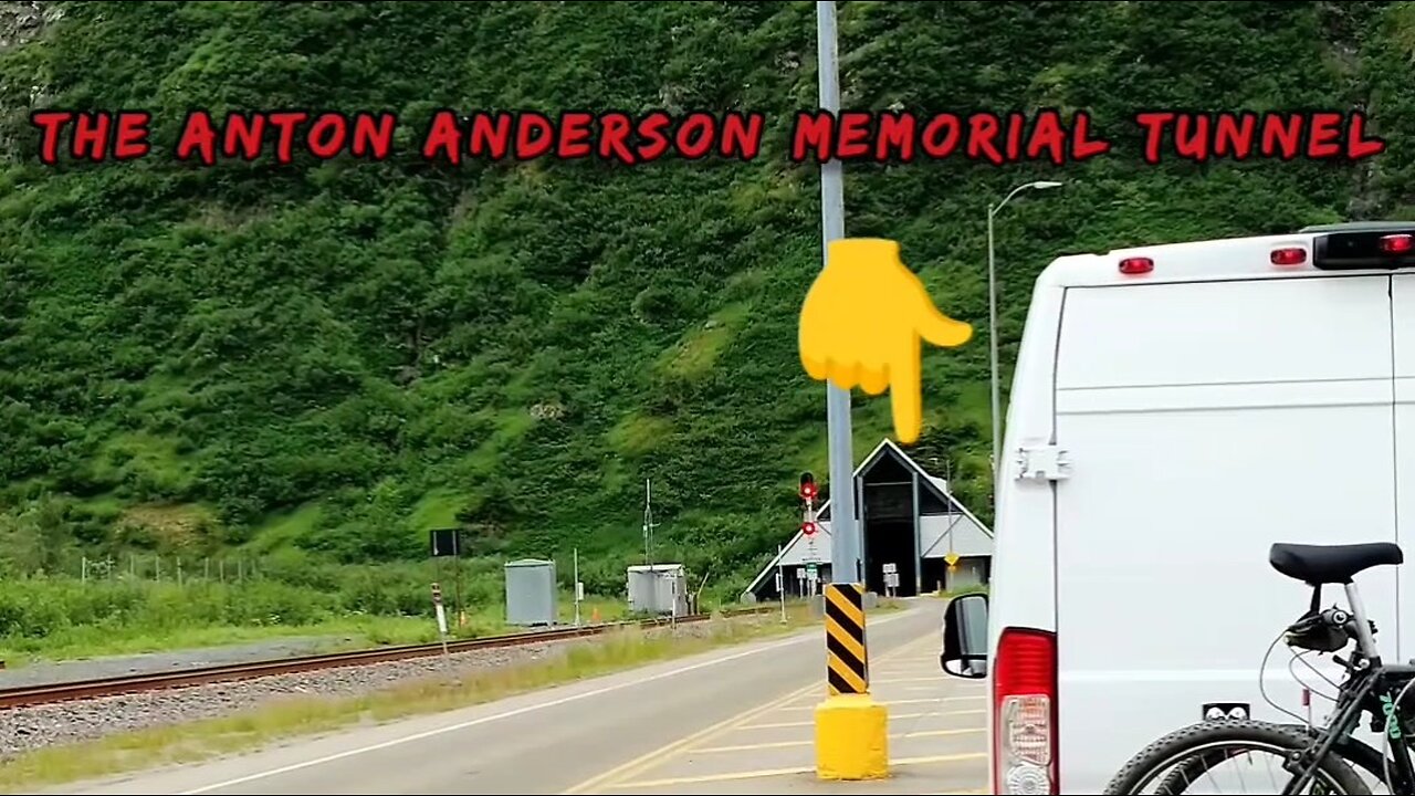 Anton Anderson Memorial Tunnel (Whittier Tunnel) in Whittier, Alaska USA