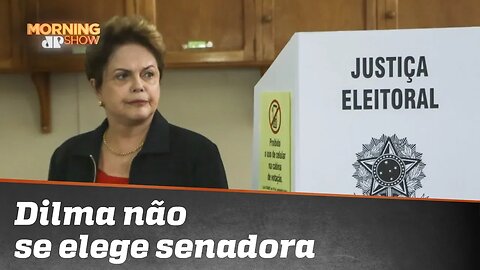 Dilma Rousseff não consegue se eleger senadora por Minas Gerais