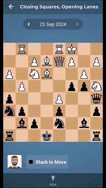 Daily Chess Puzzle 25.09.2024