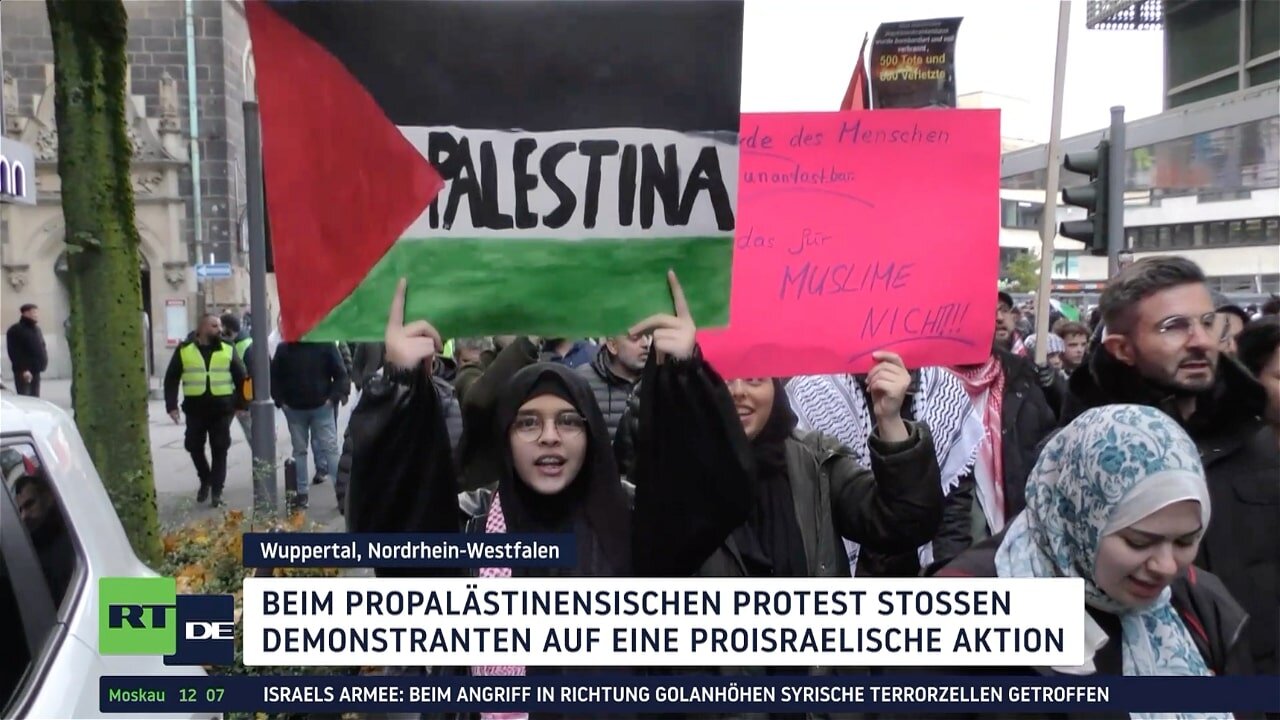 Weltweite Proteste: Solidarität mit Palästina