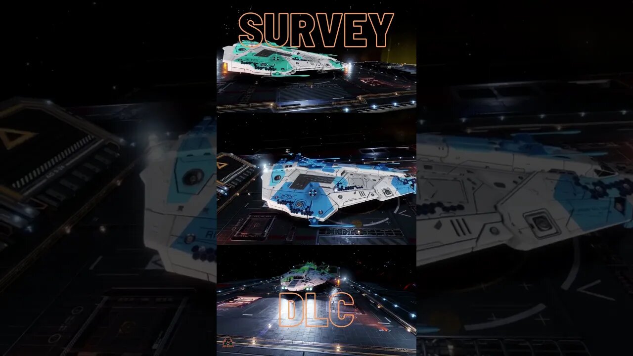 Elite Dangerous Survey DLC ft the Python #Shorts