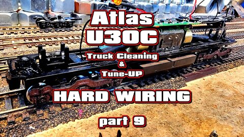 Atlas U30C Hard Wiring Pickups part 8