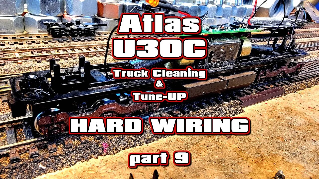 Atlas U30C Hard Wiring Pickups part 8