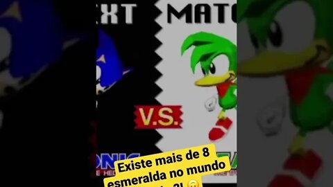 Existe mais de 7 esmeraldas no mundo do Sonic ?! 🙀👀