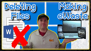 Windows Deleting Docs and Generating eWaste | Windows Wednesday