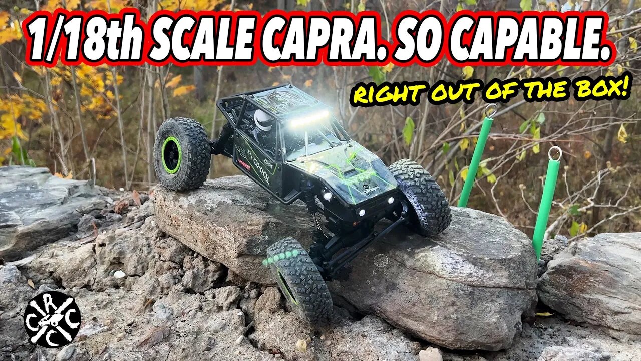 Initial Thoughts On The 1/18 Scale Axial Capra UTB18 - Lots of Positives