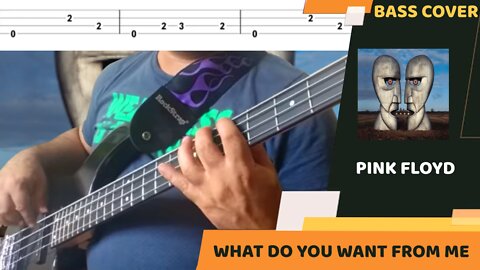 Pink Floyd - What Do You Want From Me - Bass Cover & Tabs