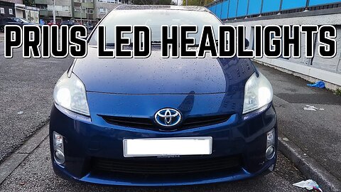 Toyota Prius Gen 3 LED headlight upgrade | 6000K