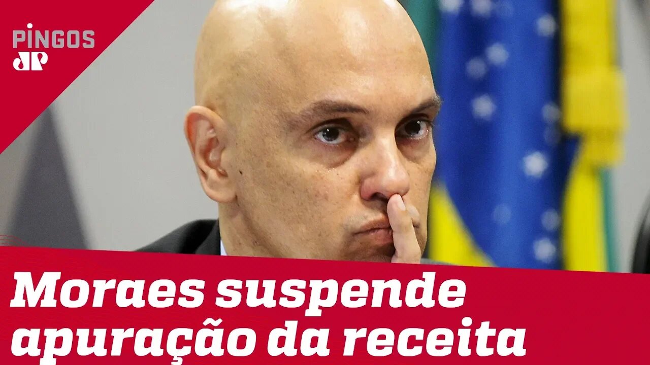 Moraes barra ação da Receita que atingia ministros do STF