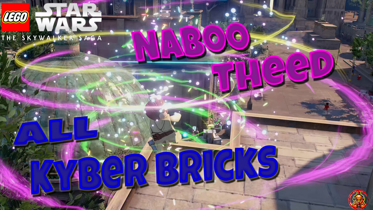 All Kyber Bricks on Naboo - Theed. Lego Starwars Skywalker Saga.