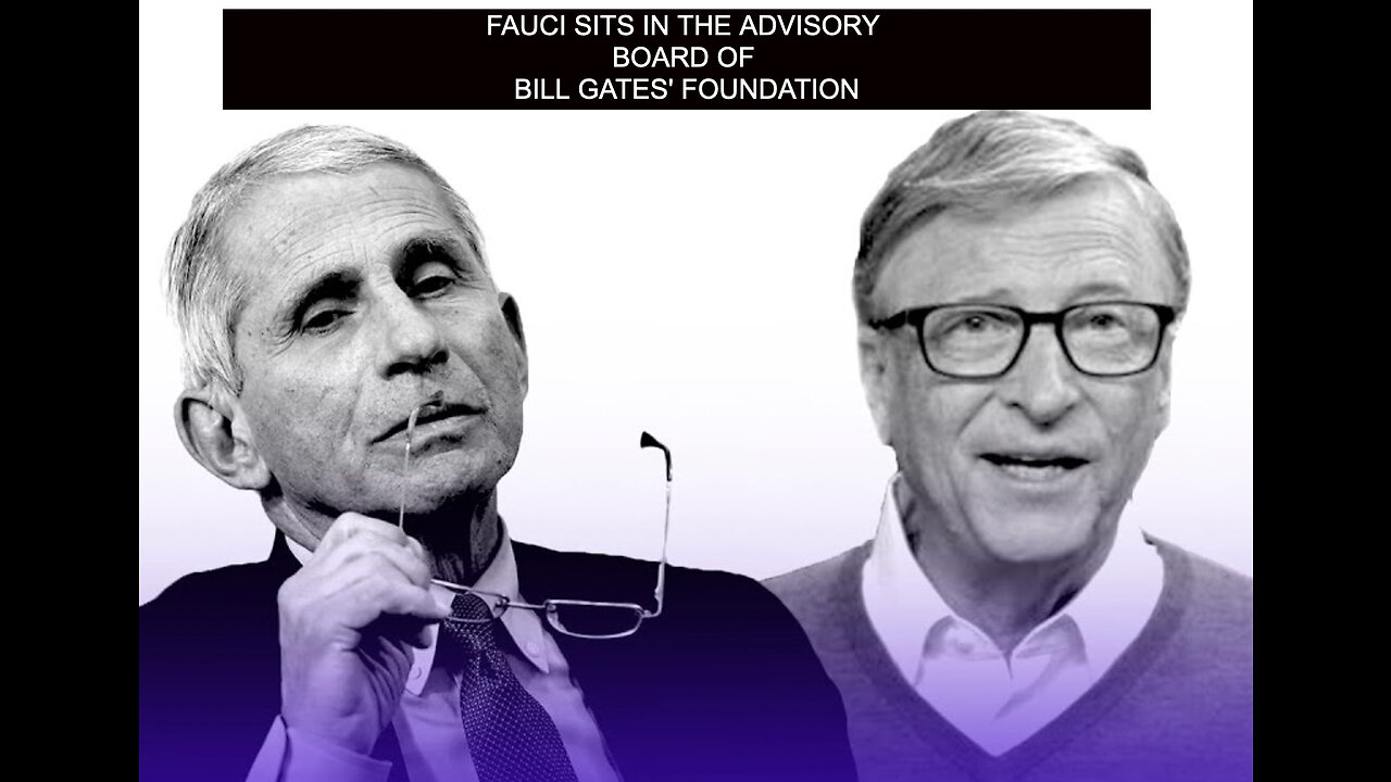 Fauci in Bill Gates Foundation Leadership Council